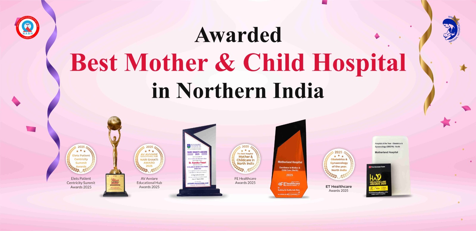 Awareded mother and childcare hospital in noida